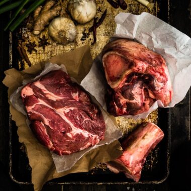 Asian beef stock - A great fundamental element for making Asian noodle dishes, such as Taiwan beef noodle soup and Vietnamese beef pho | omnivorescookbook.com