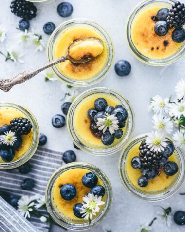 Ginger Creme Brulee | Asian | Dessert | Sweets | Easy | Recipe | Healthy | Low Sugar