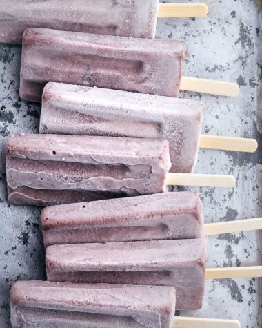 Creamy Red Bean Popsicles | Asian | Chinese | Sweets | Dessert | Healthy | Three Ingredient | Easy |