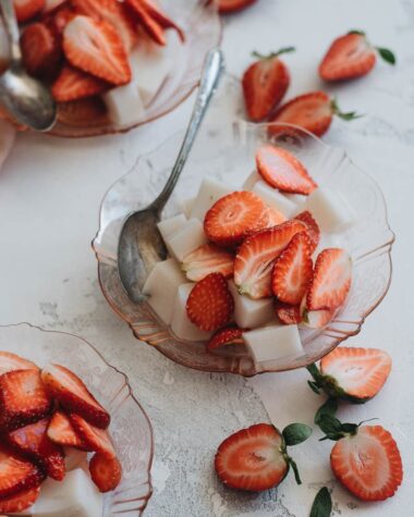 A delicious and healthy Asian dessert that is quick and fun to make. {Gluten-Free, Vegetarian Adaptable}