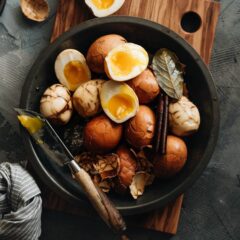 Chinese Tea Eggs (w/ Soft and Hard Boiled Eggs, 茶叶蛋) - Make delicious marbled eggs that are bursting with flavor. {Gluten Free adaptable}