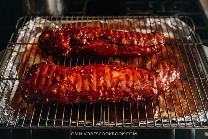 Char Siu (Chinese BBQ Pork, 叉烧肉) - The only char siu recipe you need to make juicy flavorful pork with a sweet glossy glaze, just like you’d get at a Cantonese restaurant. {Gluten-Free adaptable} Homemade Chinese BBQ pork