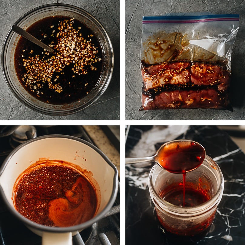 Char Siu (Chinese BBQ Pork, 叉烧肉) - The only char siu recipe you need to make juicy flavorful pork with a sweet glossy glaze, just like you’d get at a Cantonese restaurant. {Gluten-Free adaptable} Prepping for char siu pork