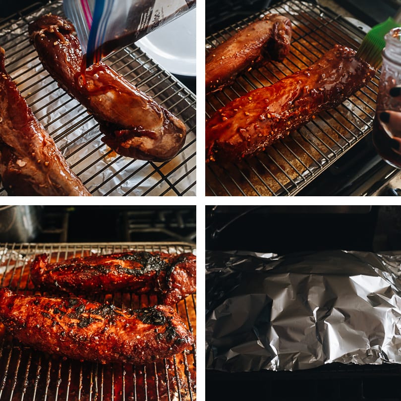 Char Siu (Chinese BBQ Pork, 叉烧肉) - The only char siu recipe you need to make juicy flavorful pork with a sweet glossy glaze, just like you’d get at a Cantonese restaurant. {Gluten-Free adaptable} Bake Chinese BBQ pork in the oven