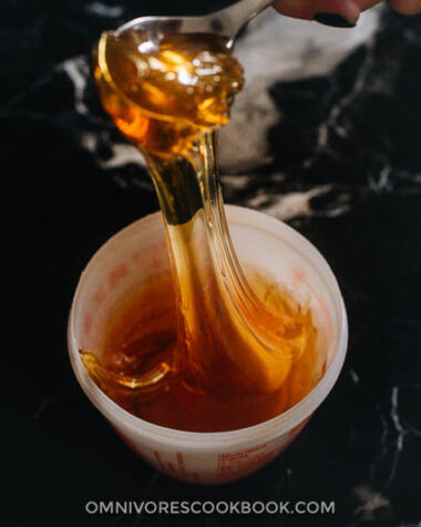 Texture of maltose