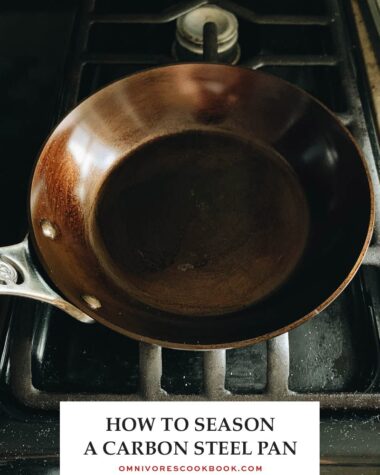 Introducing a very easy and foolproof way to season your new carbon steel pan, so it will become nonstick and last a lifetime.