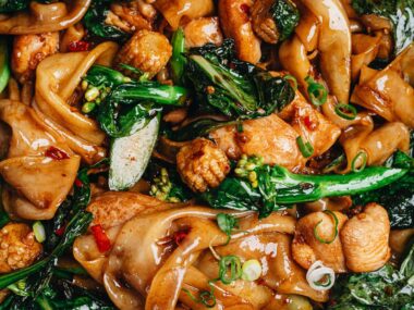 Pad Kee Mao close up