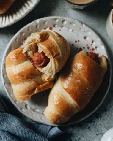 Asian-style pig in a blanket