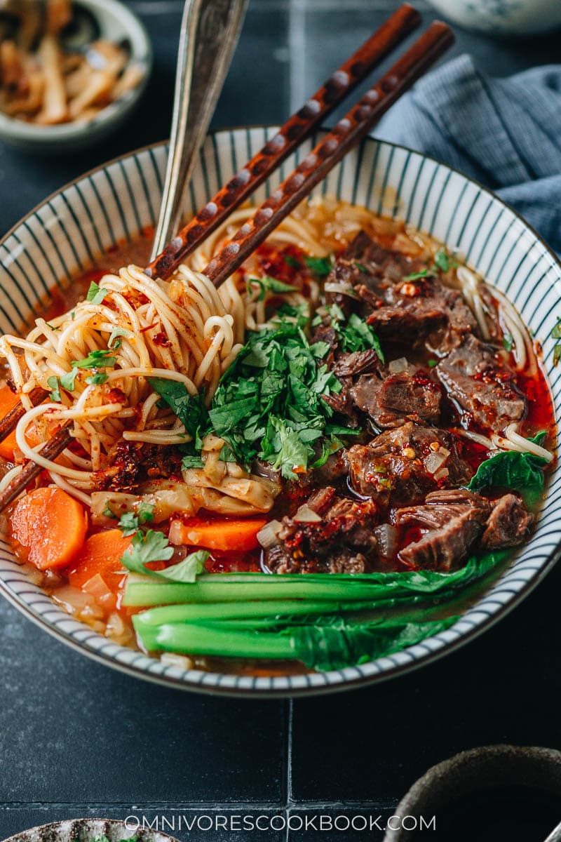 Chinese noodle soup
