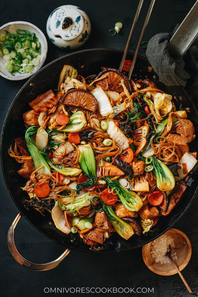 Buddha’s delight in a skillet