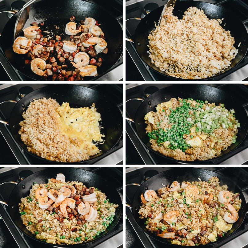 How to make Yang Zhou fried rice step-by-step