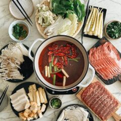 The ultimate Chinese hot pot guide that explains the different types of broth, dipping sauces, ingredients, and equipment, plus all you need to know to host a successful hot pot party.
