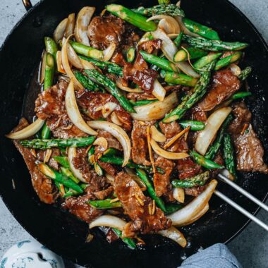 Hao You Niu Rou in a pan