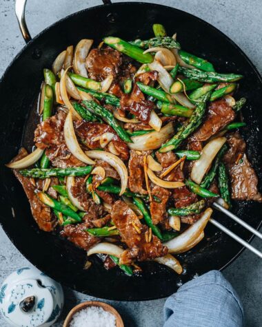 Hao You Niu Rou in a pan
