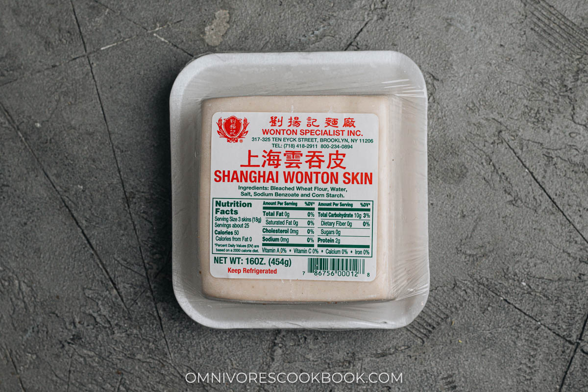 Shanghai wonton skin