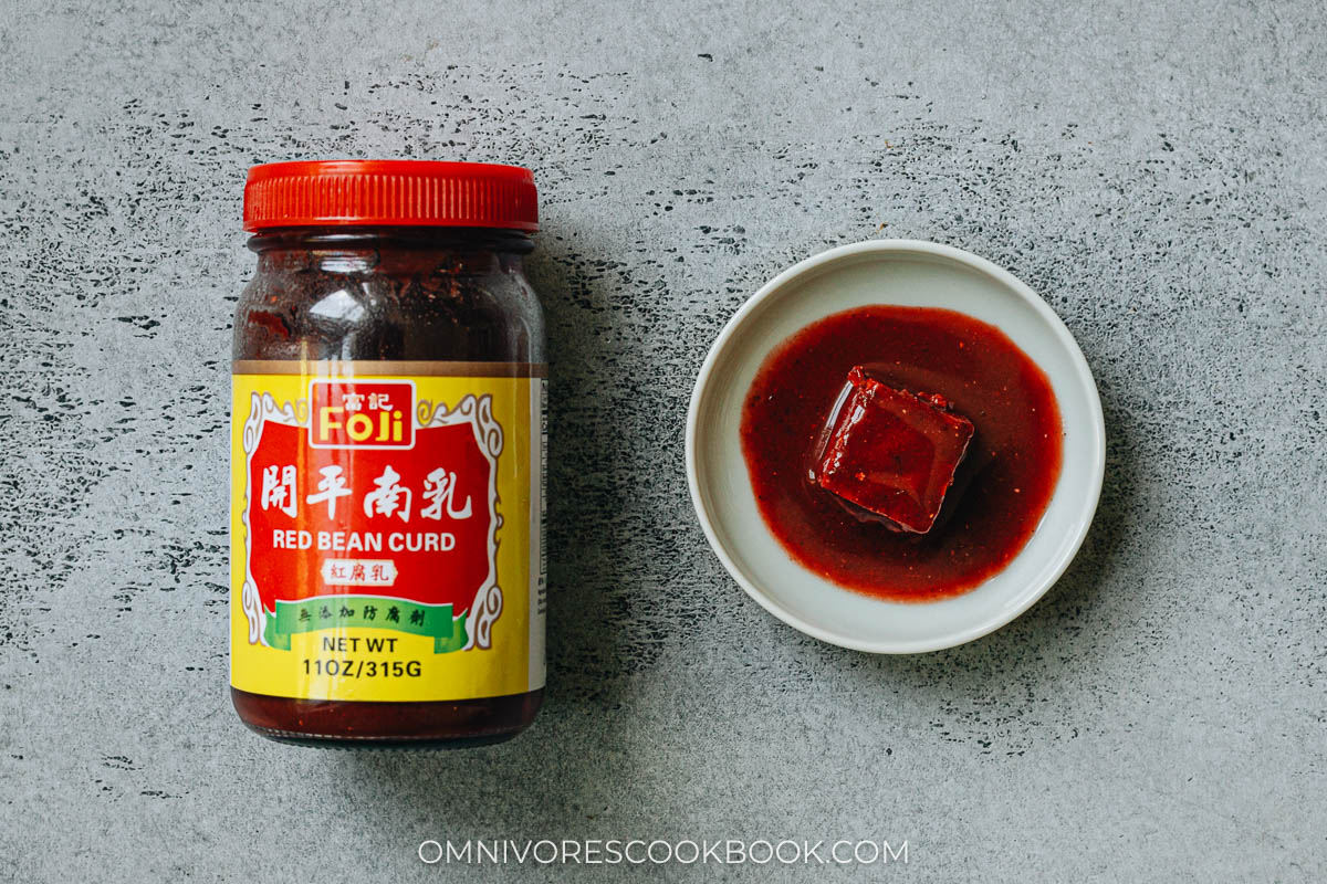 Red bean curd