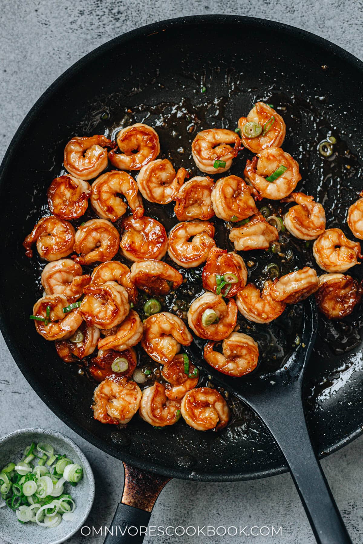 Restaurant style honey garlic shrimp