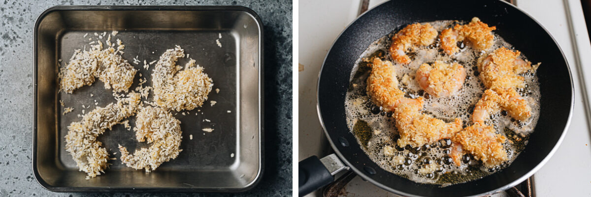 How to cook coconut shrimp