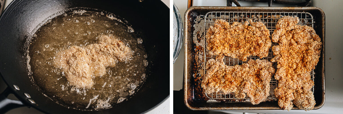 Deep frying