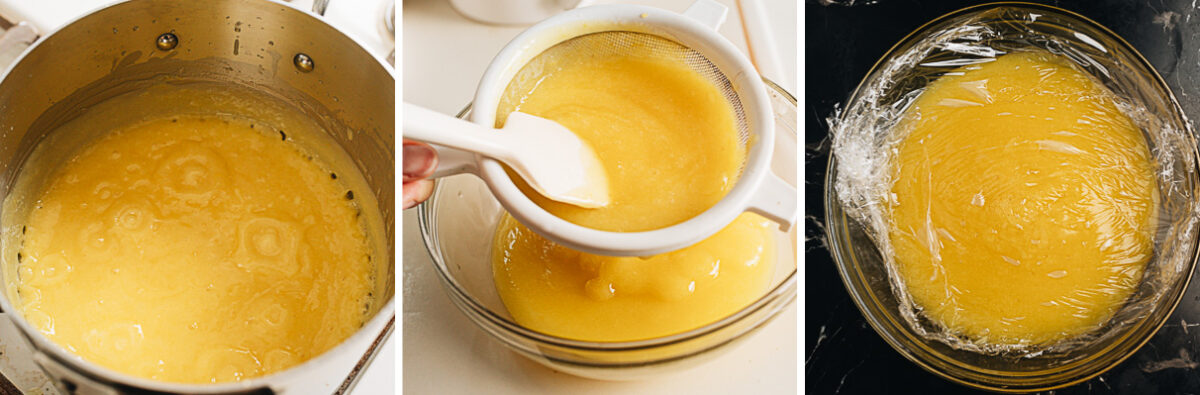 Make the lemon curd