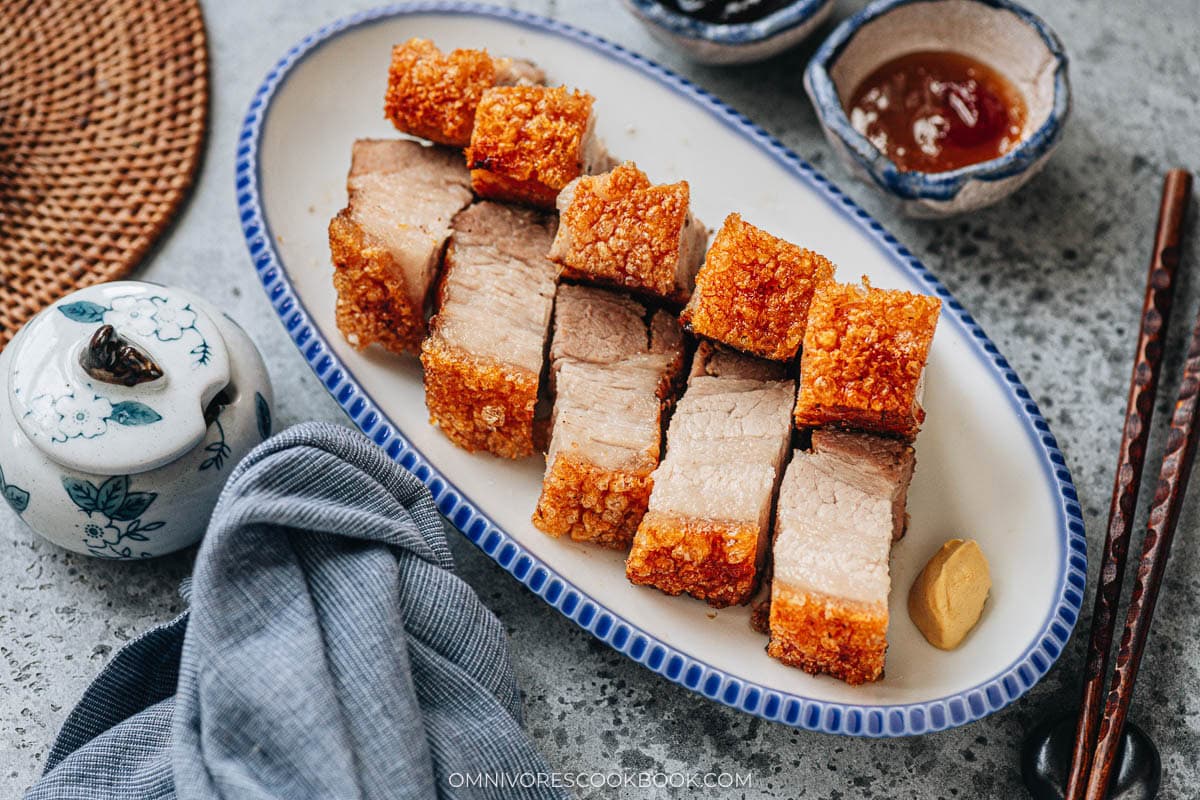 Air Fryer Siu Yuk (空气炸锅脆皮猪肉)