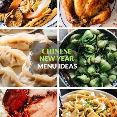 Chinese New Year Menu Ideas | Some Chinese New Year menu ideas to help you plan for your dinner party! I’ve planned a few themes for everyone, no matter whether you want to celebrate the Lunar New Year in the traditional style or entertain guests from all over the place.