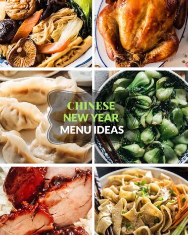 Chinese New Year Menu Ideas | Some Chinese New Year menu ideas to help you plan for your dinner party! I’ve planned a few themes for everyone, no matter whether you want to celebrate the Lunar New Year in the traditional style or entertain guests from all over the place.